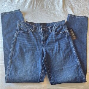 Banana Republic Women’s Mid-Blue Straight Jeans